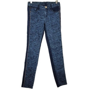 Peace Bird Skinny Leg Floral design